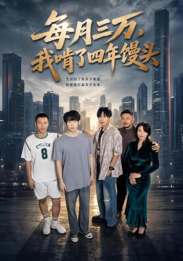 每月三万，我啃了四年馒头海报